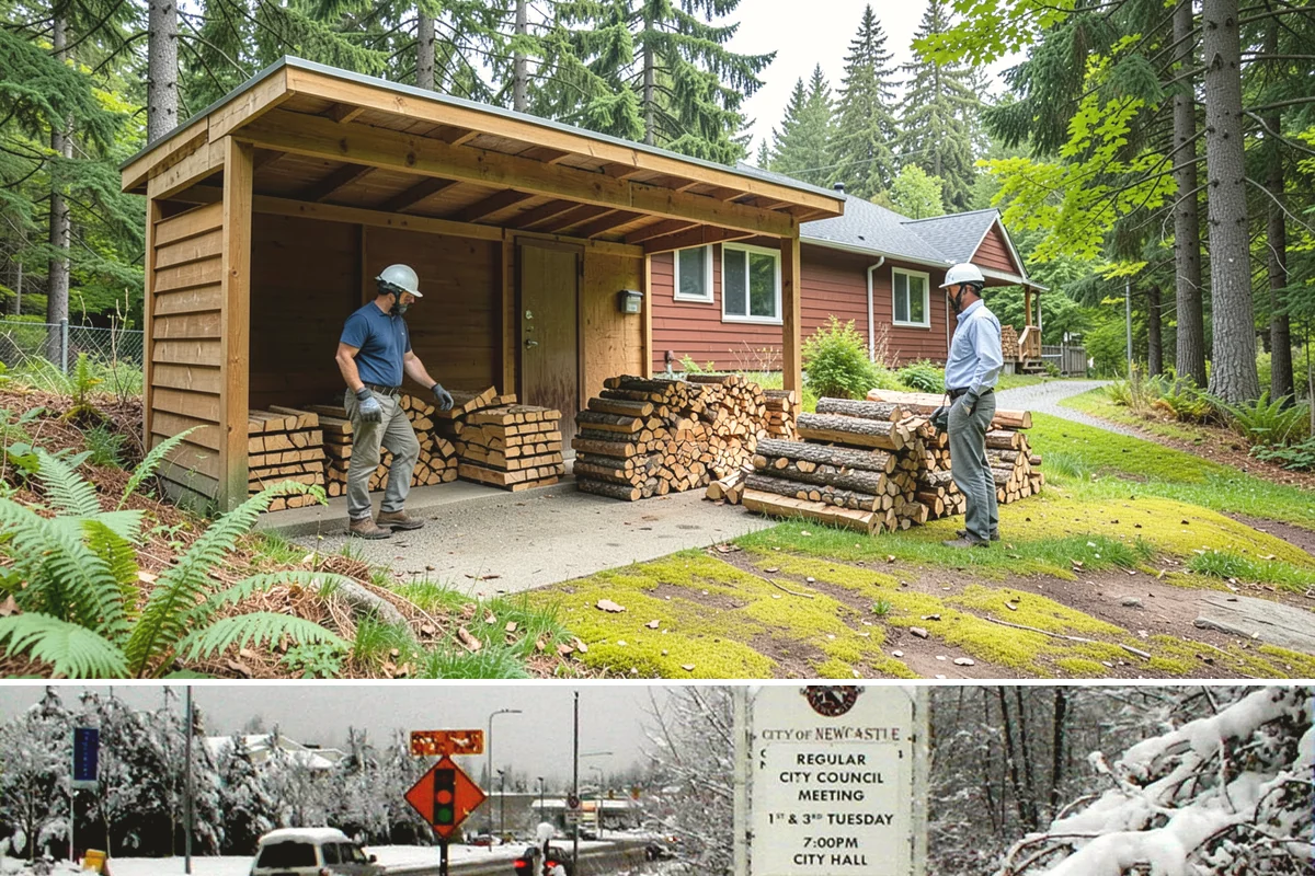 Seasoned Firewood in Newcastle, King County, WA - Buy seasoned wood in late summer and fall when it has had a full drying season and is at its best.
