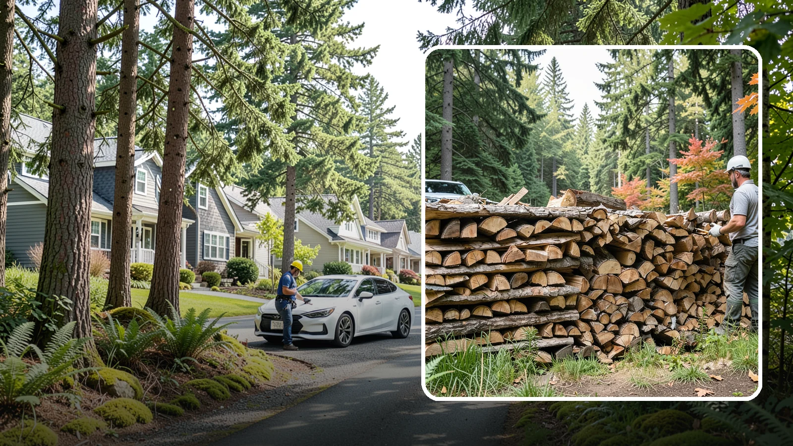 Seasoned Firewood in Normandy Park, King County, WA - Our seasoned firewood has been air-dried long enough to burn readily, making it a smart, cost-effective choice for the wet...