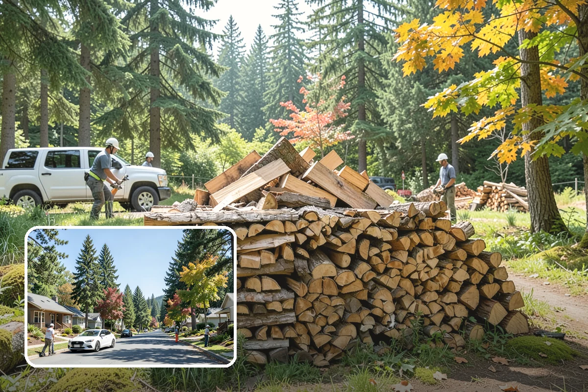 Seasoned Firewood in Orting, Pierce County, WA - Dried to a genuinely burnable moisture level
