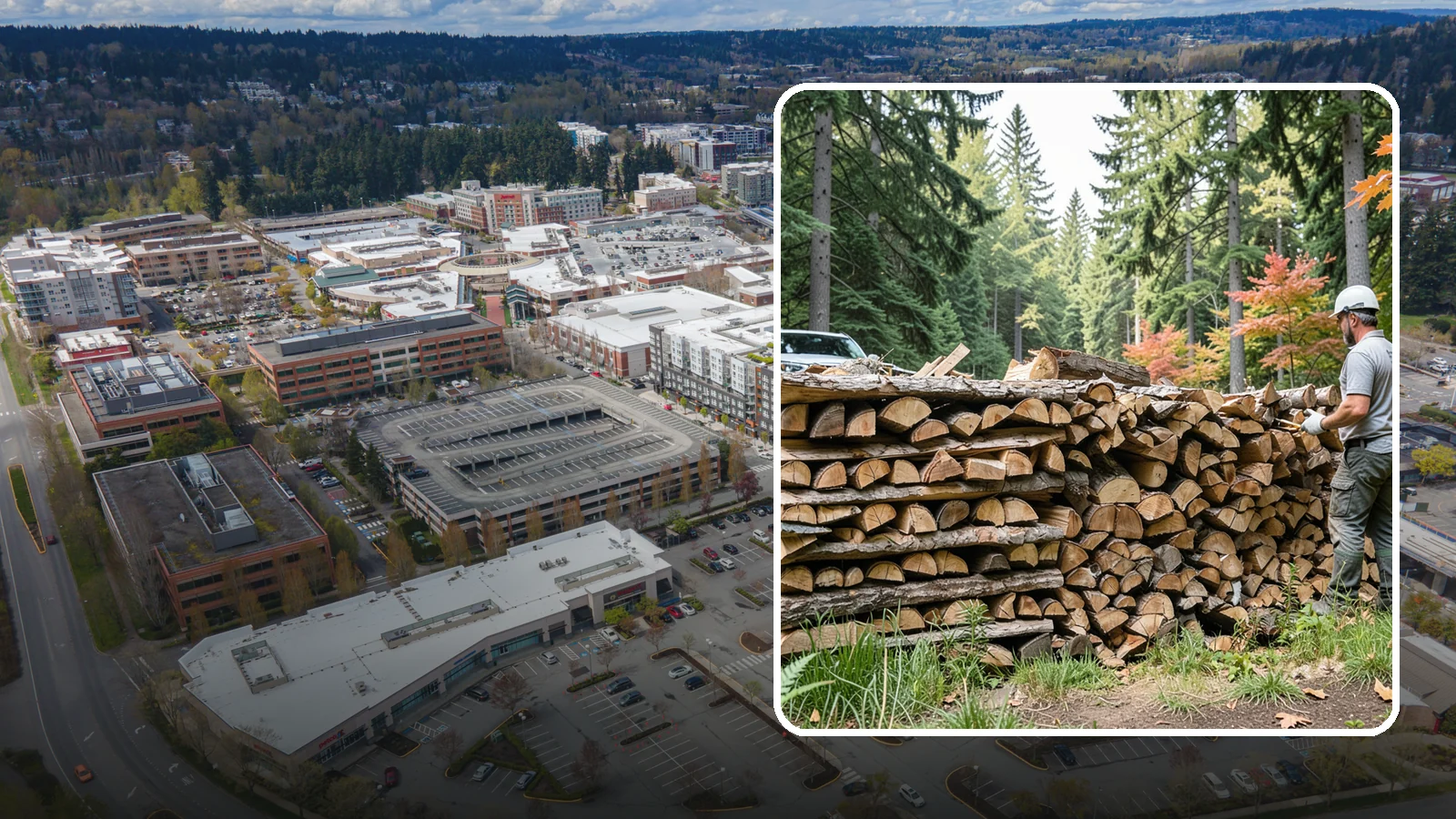 Seasoned Firewood in Redmond, King County, WA - Our seasoned firewood has been air-dried long enough to burn readily, making it a smart, cost-effective choice for the wet...