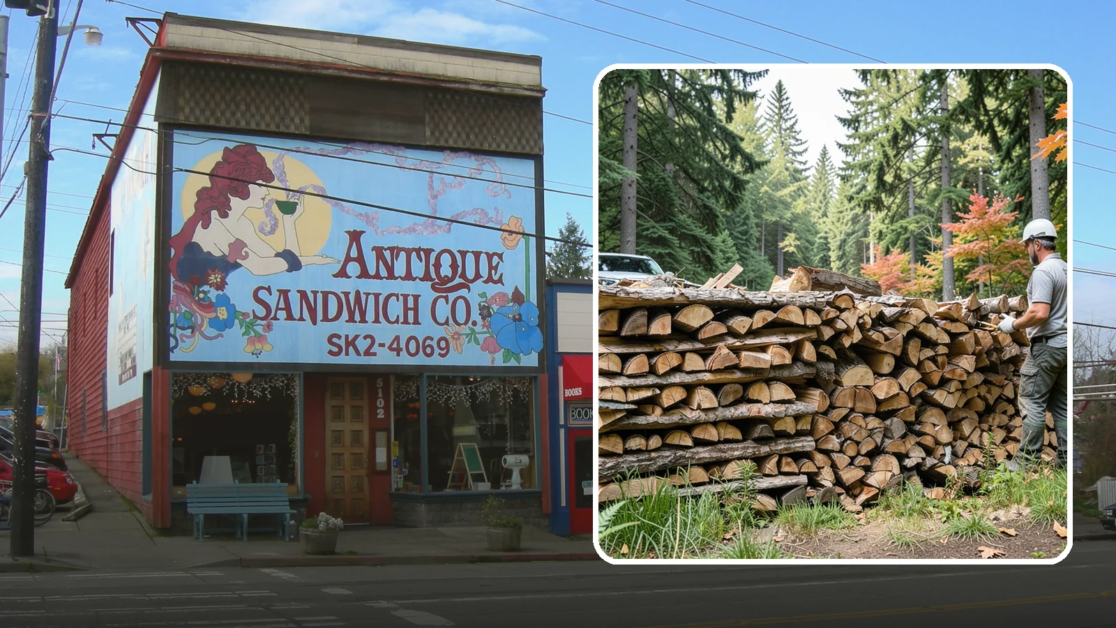 Seasoned Firewood in Ruston, Pierce County, WA - Our seasoned firewood has been air-dried long enough to burn readily, making it a smart, cost-effective choice for the wet...