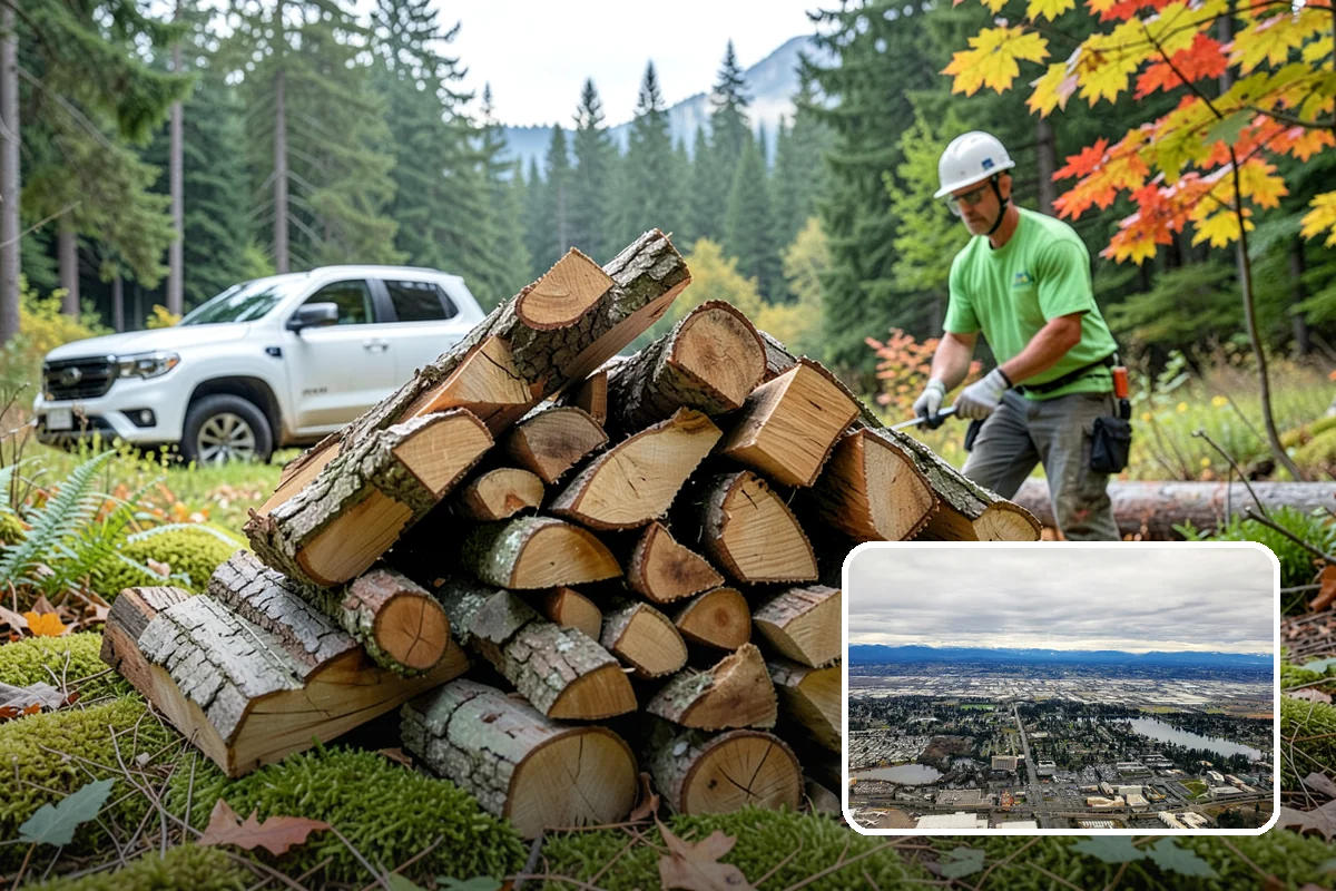 Seasoned Firewood in SeaTac, King County, WA - Dried to a genuinely burnable moisture level