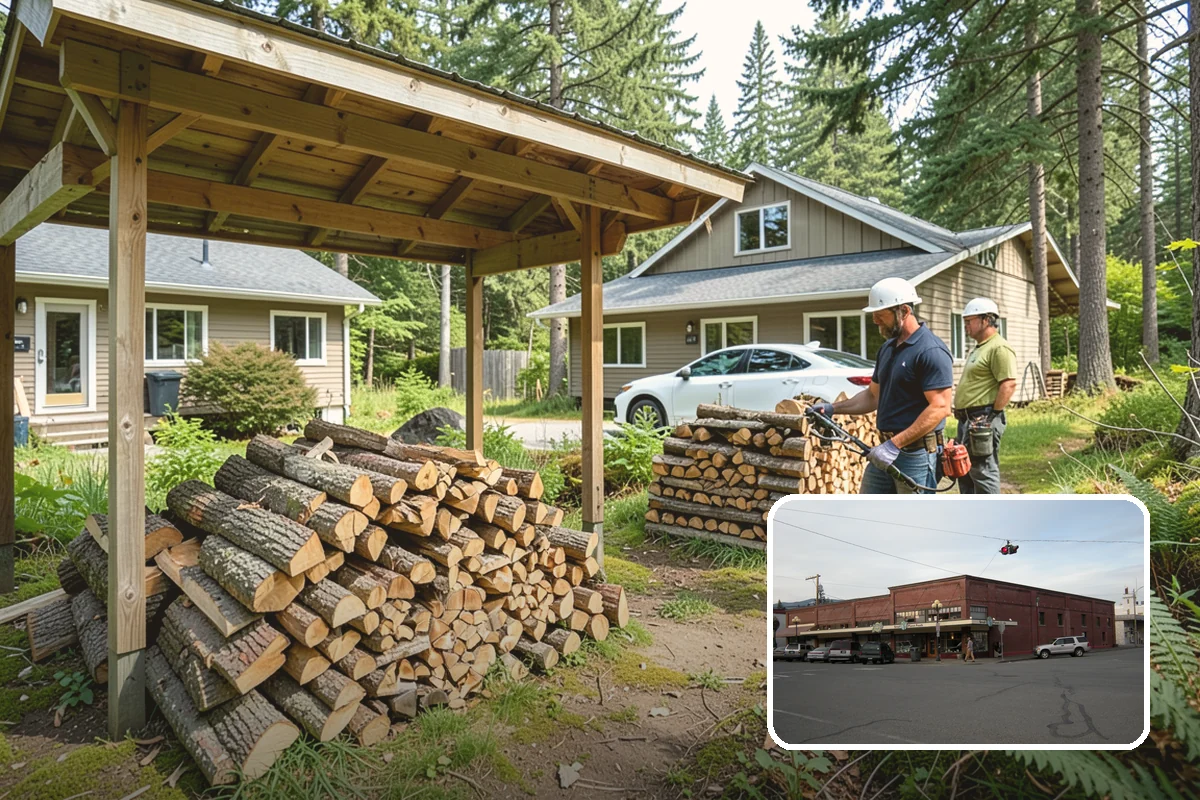 Seasoned Firewood in Sedro-Woolley, Skagit County, WA - Dried to a genuinely burnable moisture level