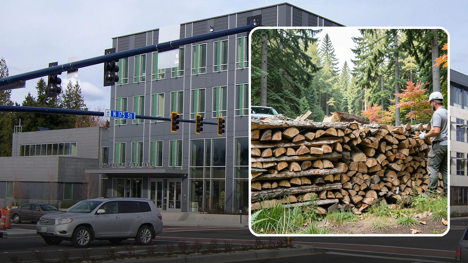 Seasoned Firewood in Shoreline, King County, WA - Our seasoned firewood has been air-dried long enough to burn readily, making it a smart, cost-effective choice for the wet...