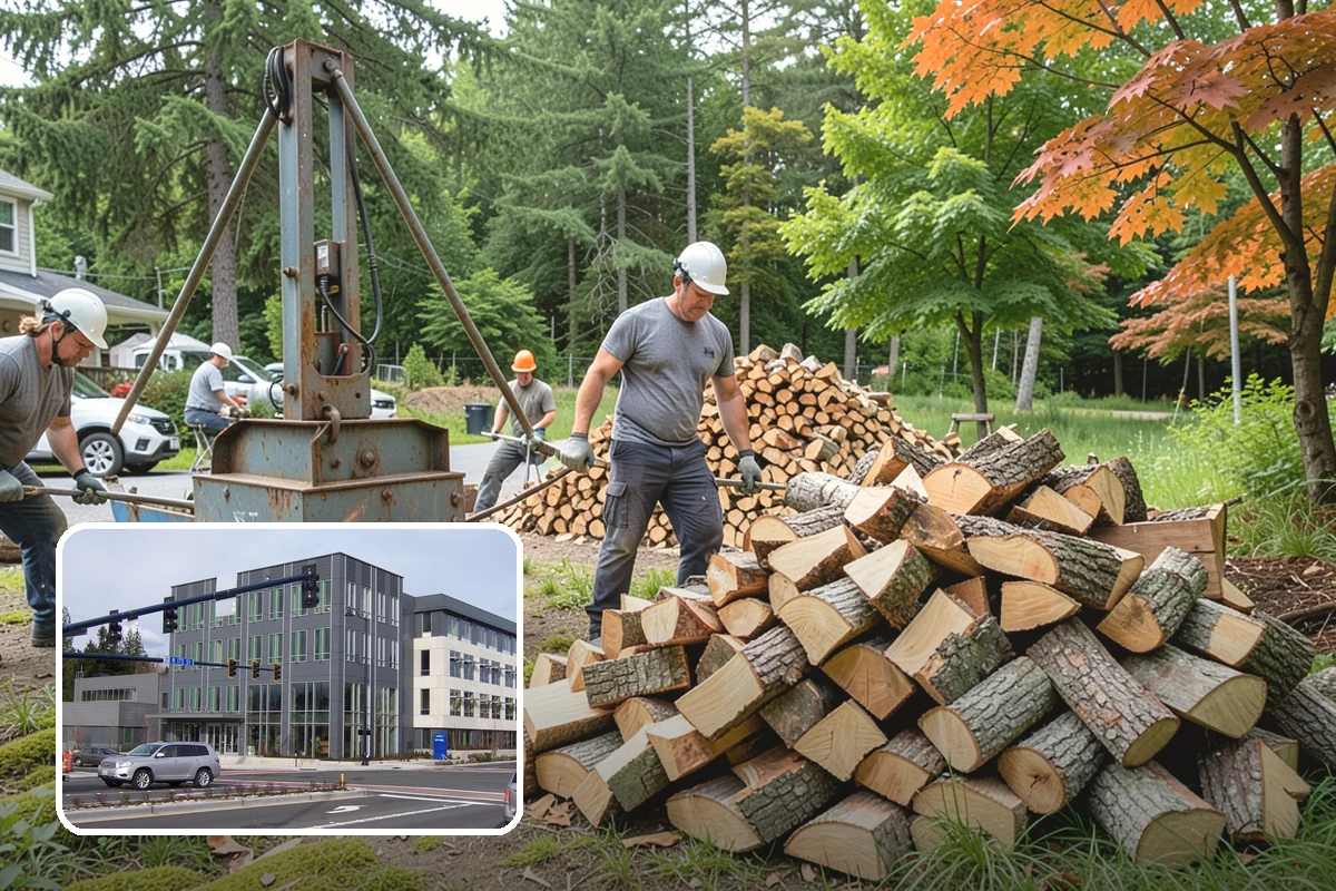 Seasoned Firewood in Shoreline, King County, WA - Dried to a genuinely burnable moisture level
