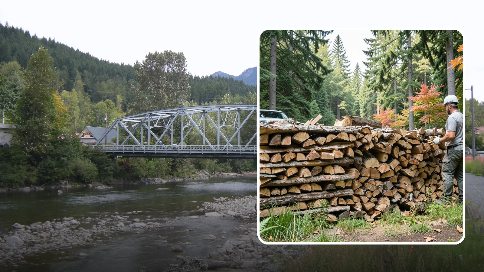 Seasoned Firewood in Skykomish, King County, WA - Our seasoned firewood has been air-dried long enough to burn readily, making it a smart, cost-effective choice for the wet...