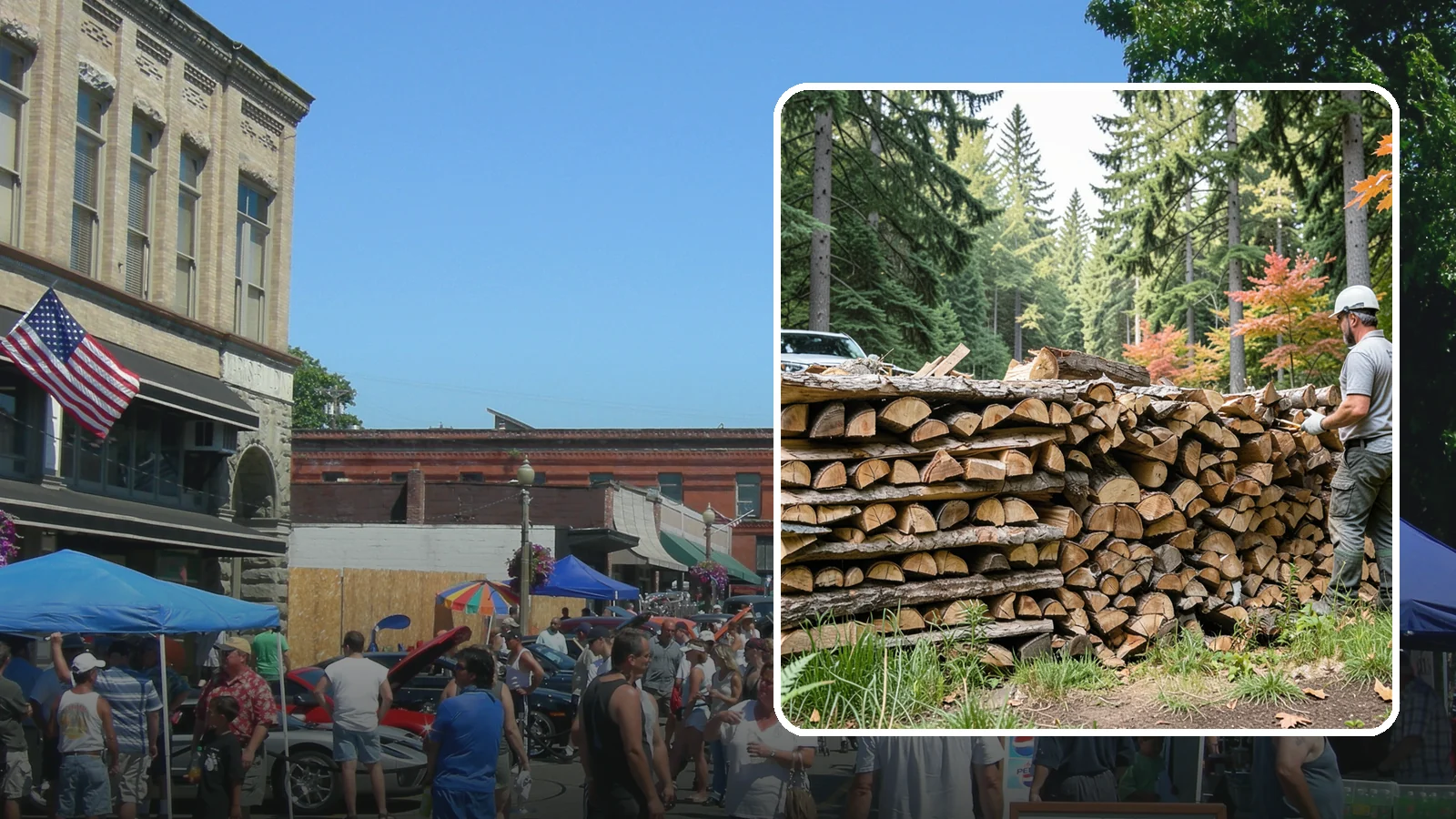 Seasoned Firewood in Snohomish, Snohomish County, WA - Our seasoned firewood has been air-dried long enough to burn readily, making it a smart, cost-effective choice for the wet...