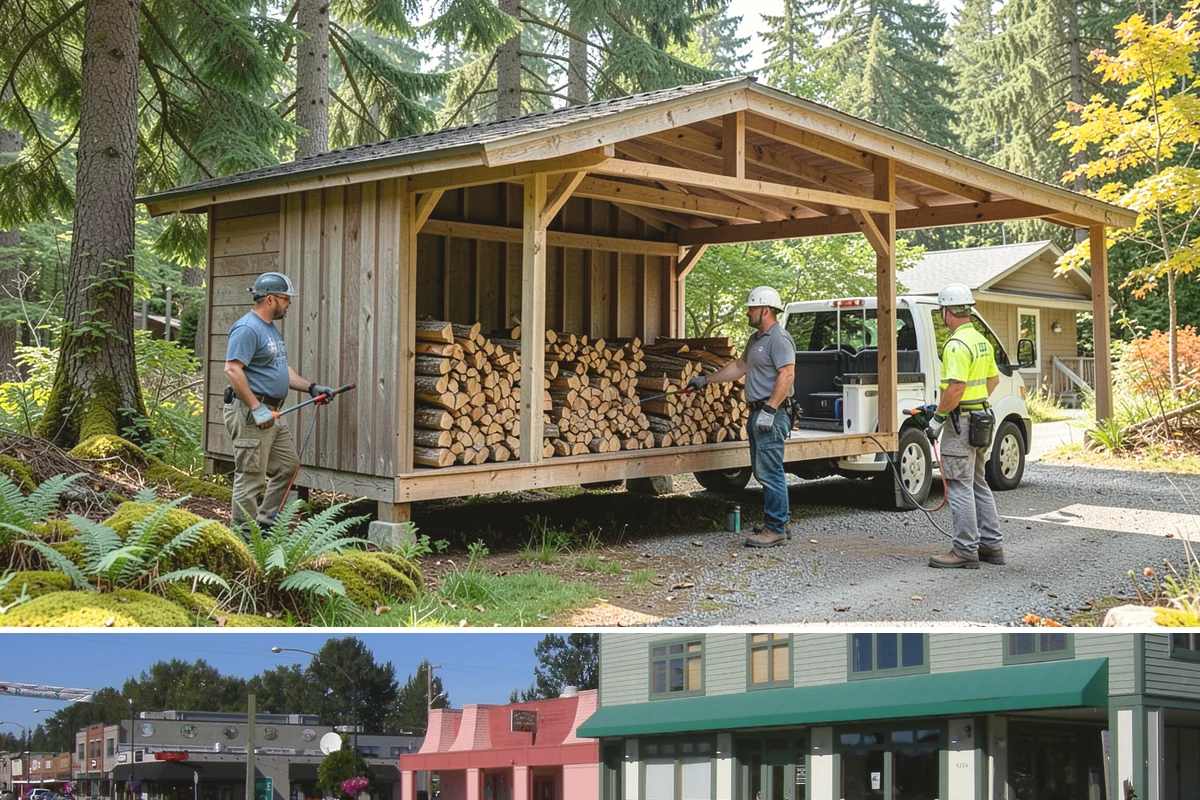 Seasoned Firewood in Snoqualmie, King County, WA - Buy seasoned wood in late summer and fall when it has had a full drying season and is at its best.