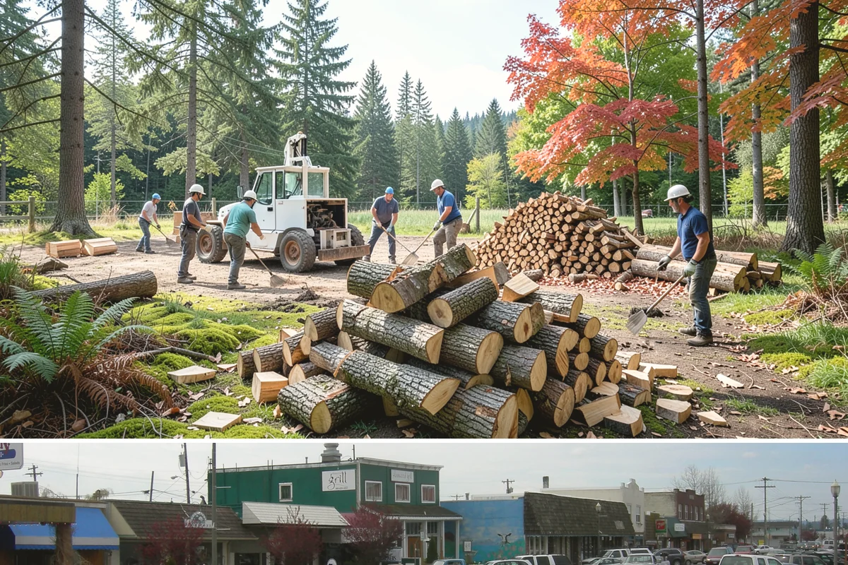 Seasoned Firewood in Stanwood, Snohomish County, WA - Buy seasoned wood in late summer and fall when it has had a full drying season and is at its best.