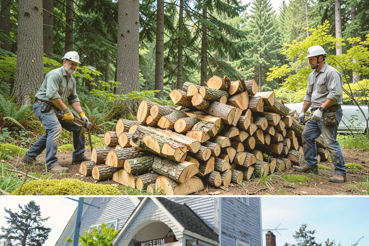 Seasoned Firewood in Steilacoom, Pierce County, WA - Buy seasoned wood in late summer and fall when it has had a full drying season and is at its best.