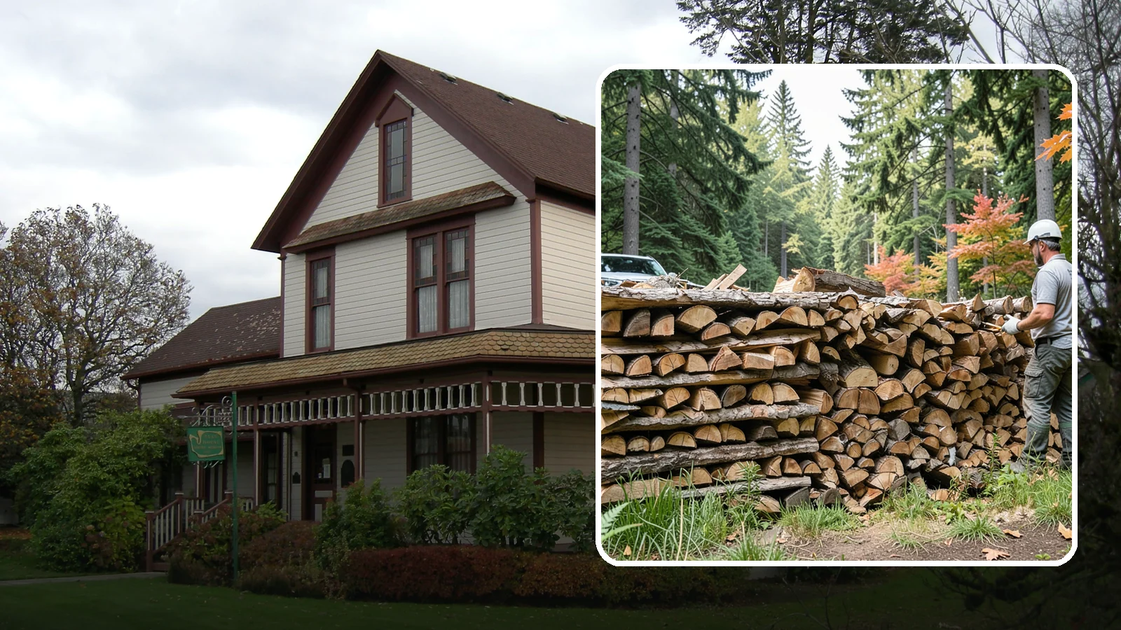 Seasoned Firewood in Sumner, Pierce County, WA - Our seasoned firewood has been air-dried long enough to burn readily, making it a smart, cost-effective choice for the wet...