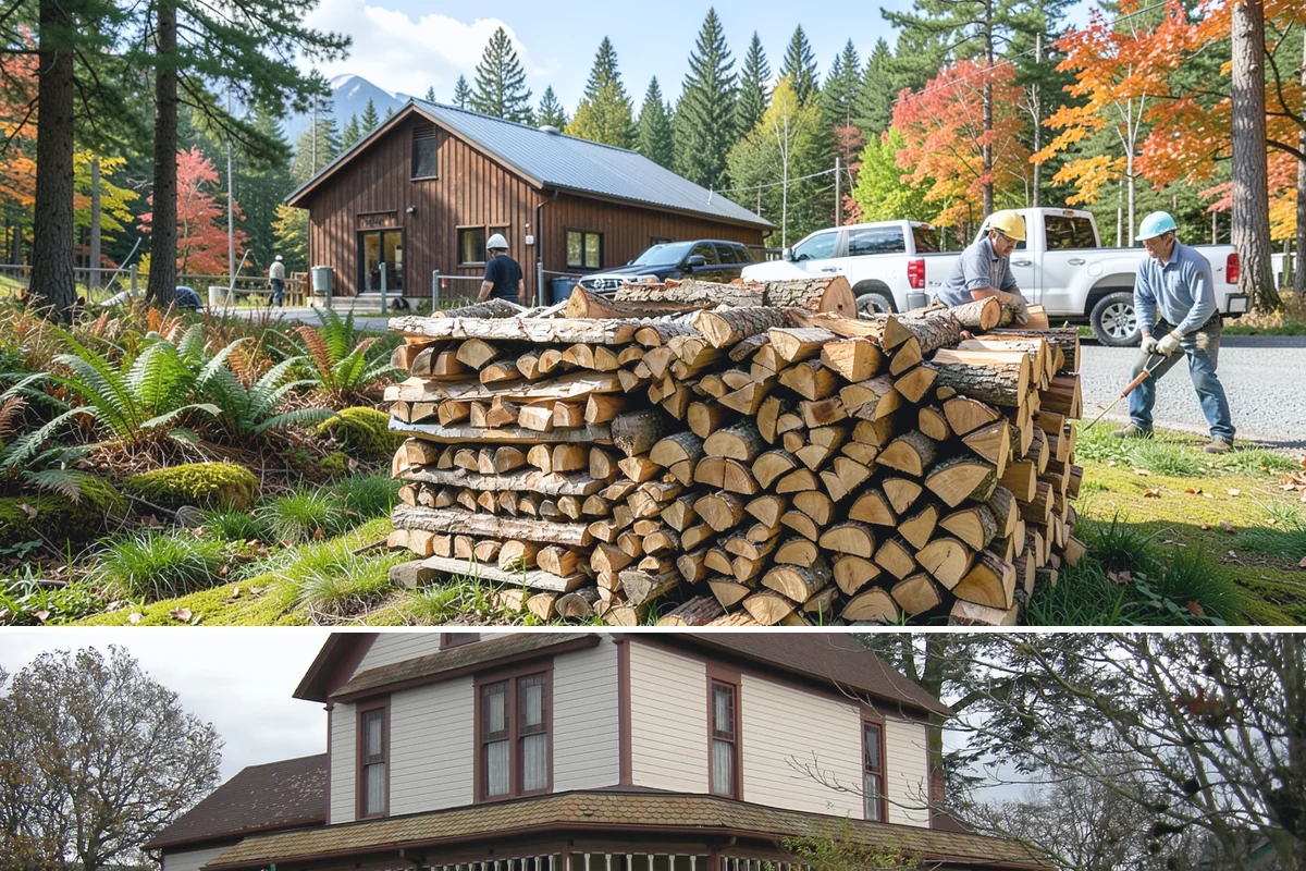 Seasoned Firewood in Sumner, Pierce County, WA - Buy seasoned wood in late summer and fall when it has had a full drying season and is at its best.