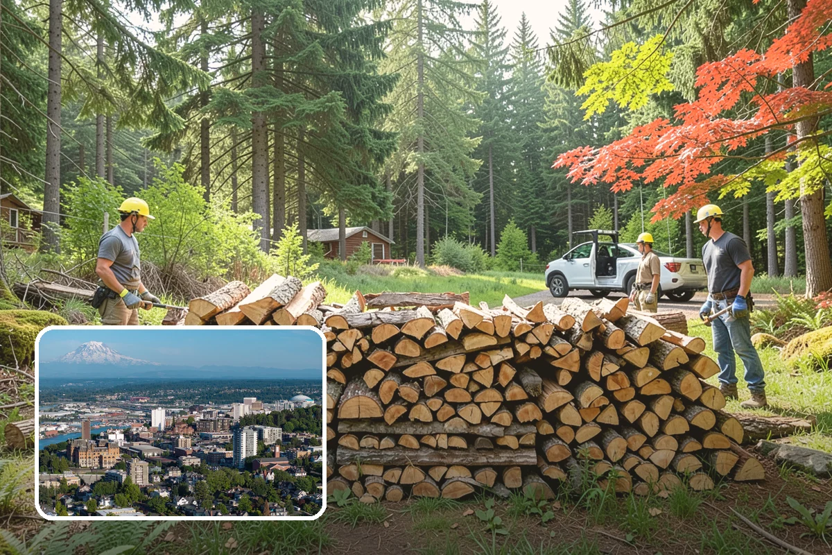 Seasoned Firewood in Tacoma, Pierce County, WA - Dried to a genuinely burnable moisture level