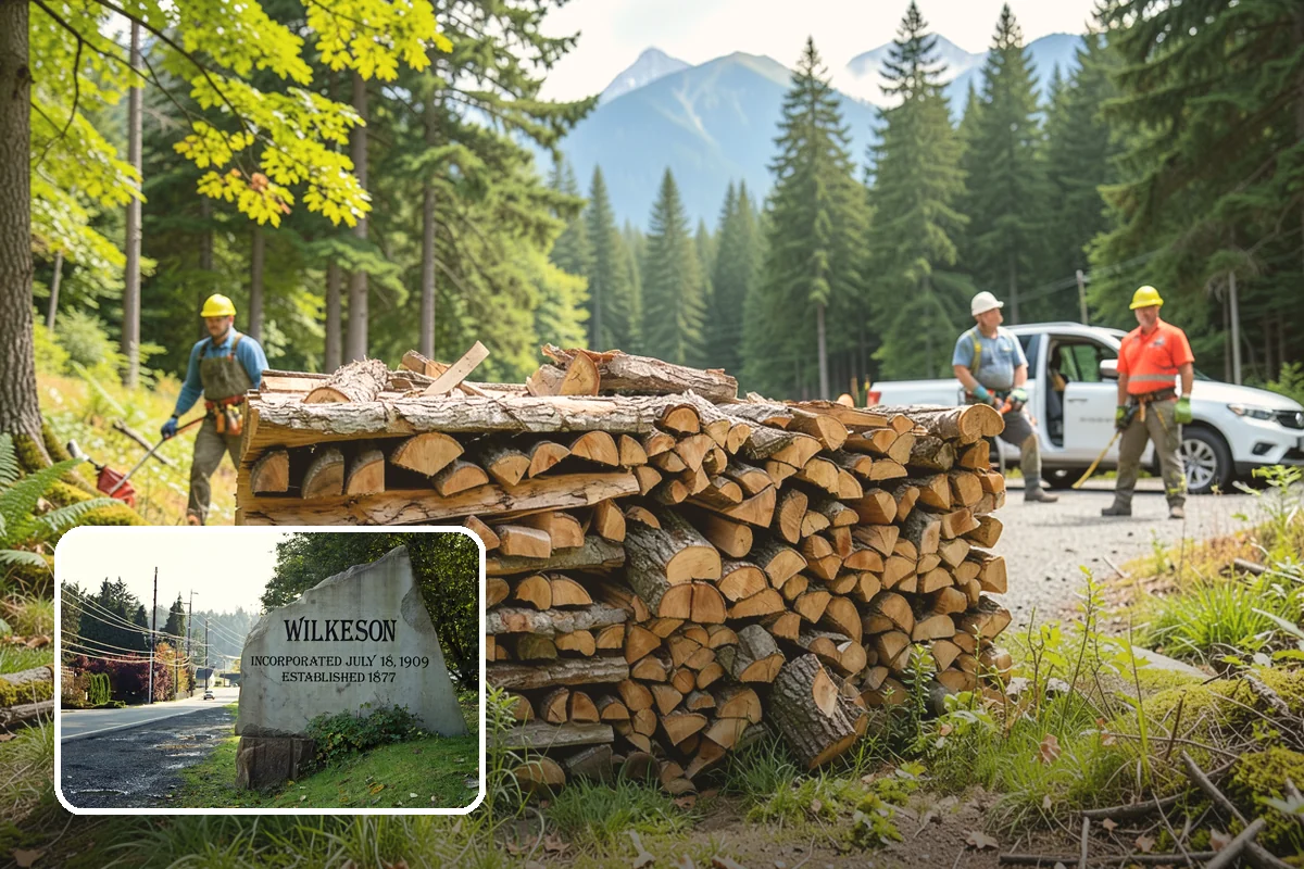 Seasoned Firewood in Wilkeson, Pierce County, WA - Dried to a genuinely burnable moisture level