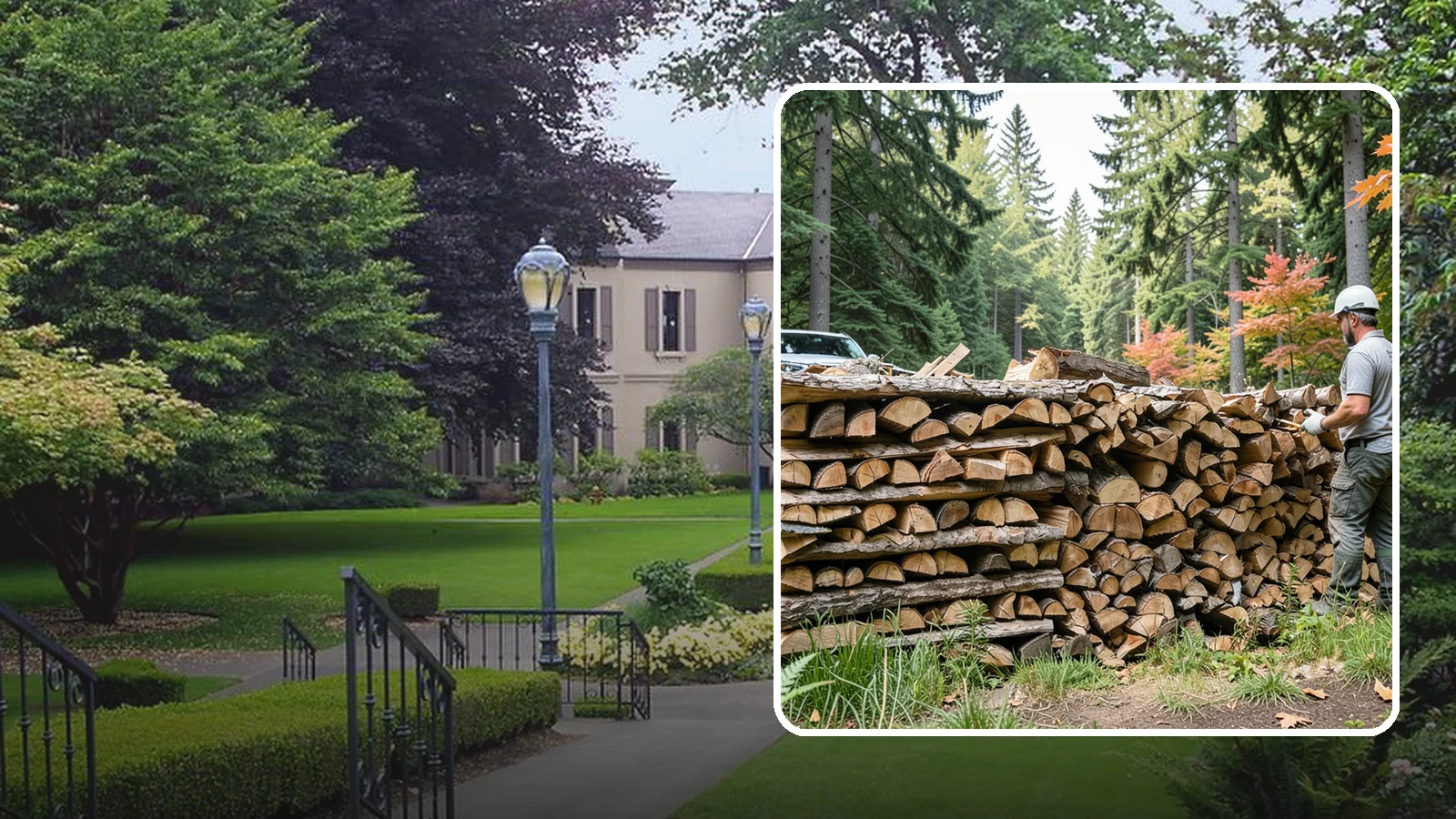 Seasoned Firewood in Woodinville, King County, WA - Our seasoned firewood has been air-dried long enough to burn readily, making it a smart, cost-effective choice for the wet...