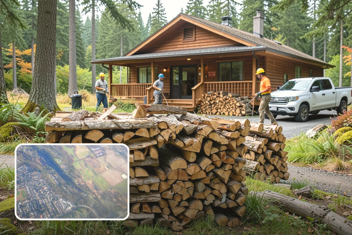 Small Bundle Firewood in Algona, King County, WA - Lightweight and easy for anyone to carry