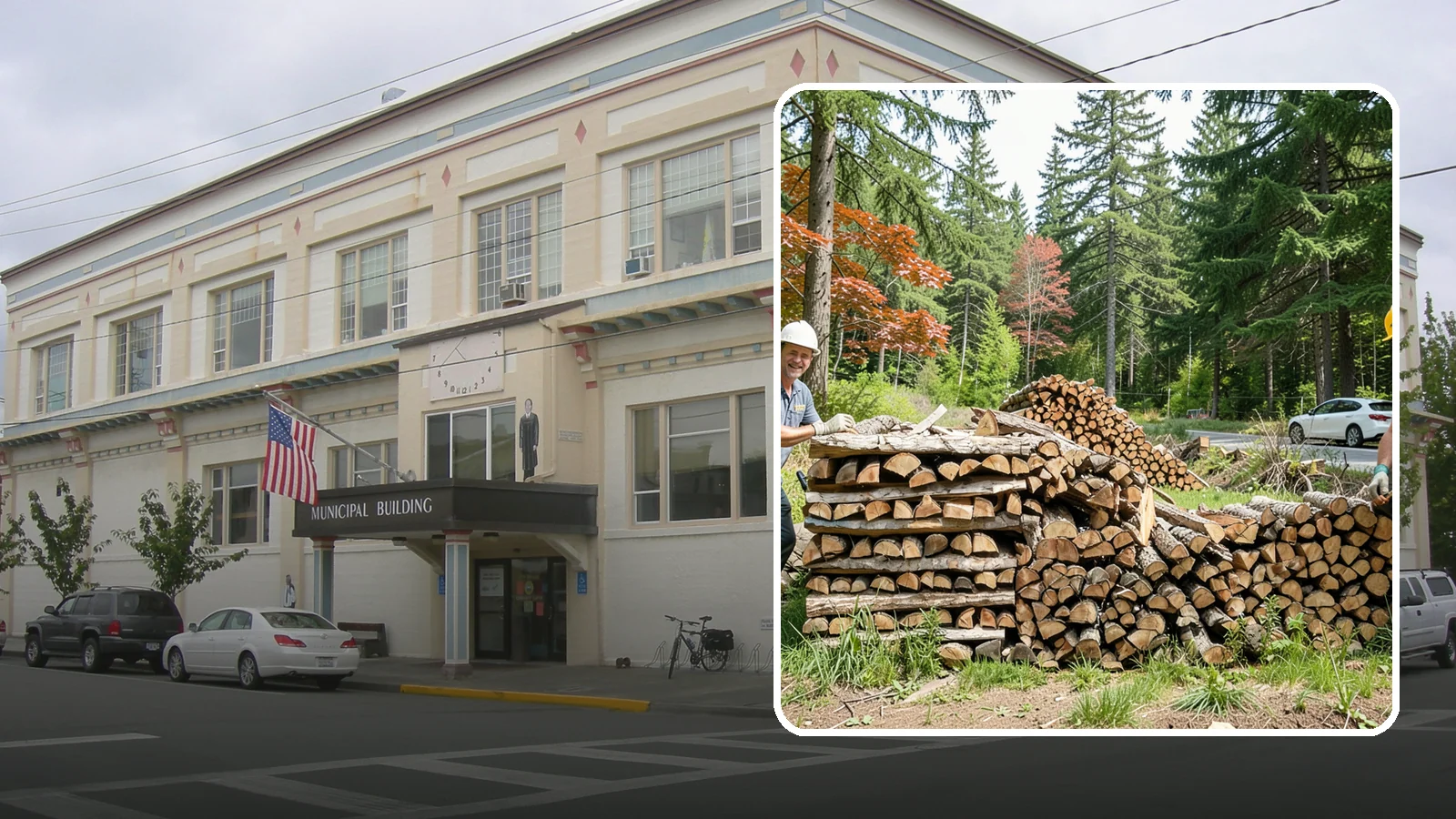Small Bundle Firewood in Anacortes, Skagit County, WA - Compact mini-bundles perfect for a quick single-fire burn or a night around the fire pit.