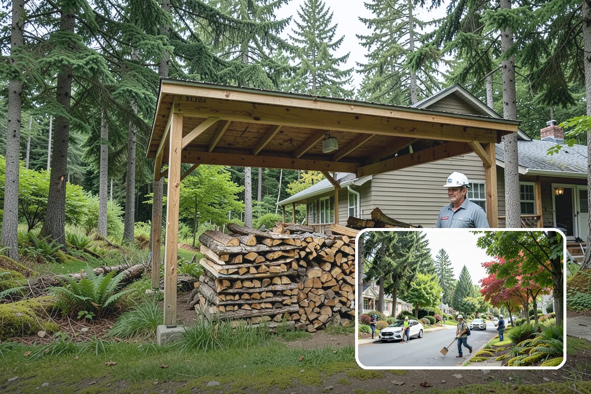 Small Bundle Firewood in Beaux Arts Village, King County, WA - Lightweight and easy for anyone to carry