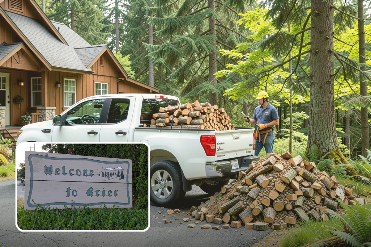 Small Bundle Firewood in Brier, Snohomish County, WA - Lightweight and easy for anyone to carry