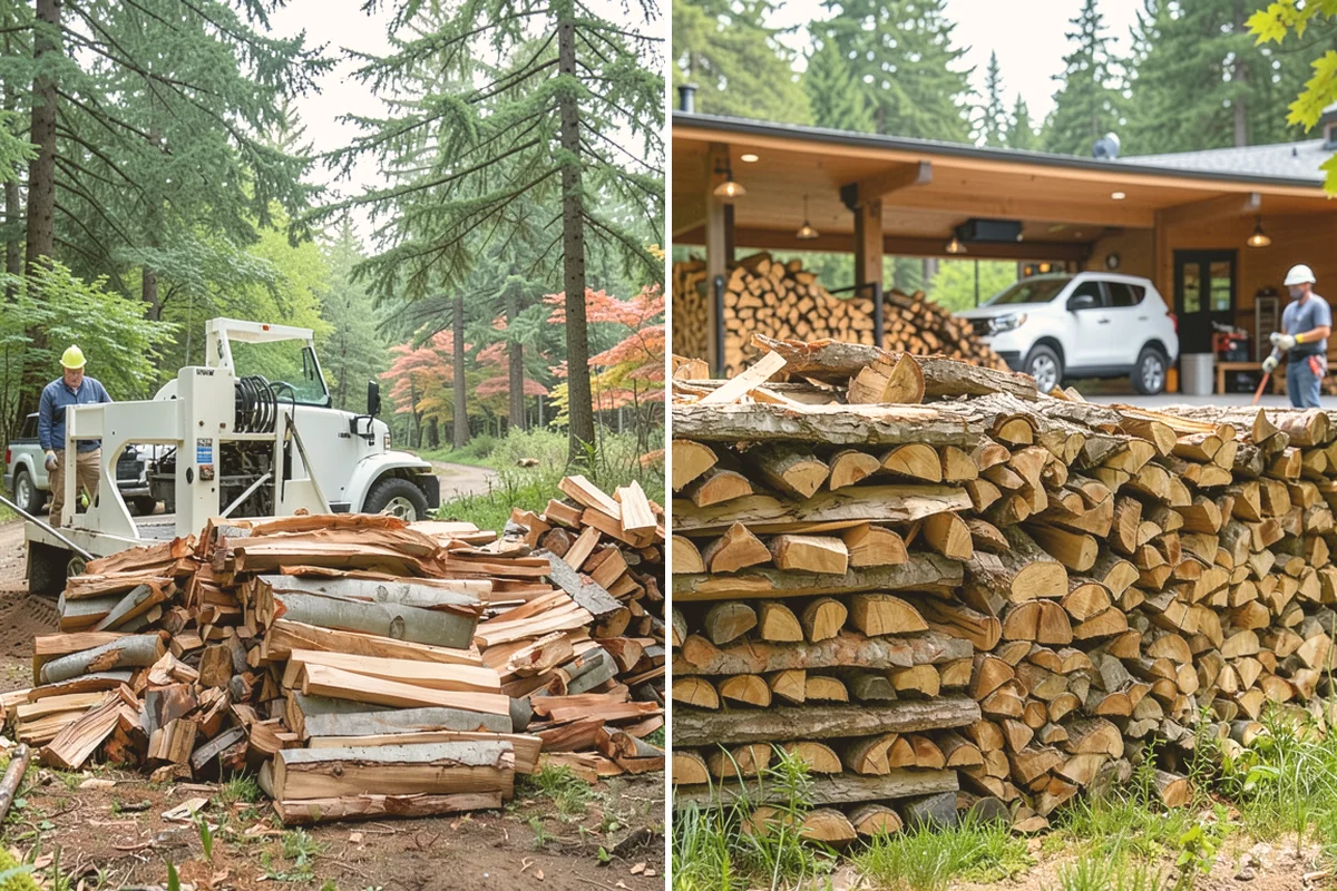 Small Bundle Firewood in Brier, Snohomish County, WA - Pick the number of small bundles you want