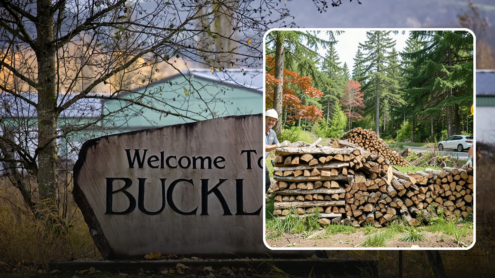 Small Bundle Firewood in Buckley, Pierce County, WA - Compact mini-bundles perfect for a quick single-fire burn or a night around the fire pit.