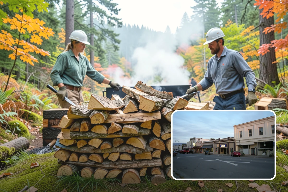 Small Bundle Firewood in Burlington, Skagit County, WA - Lightweight and easy for anyone to carry
