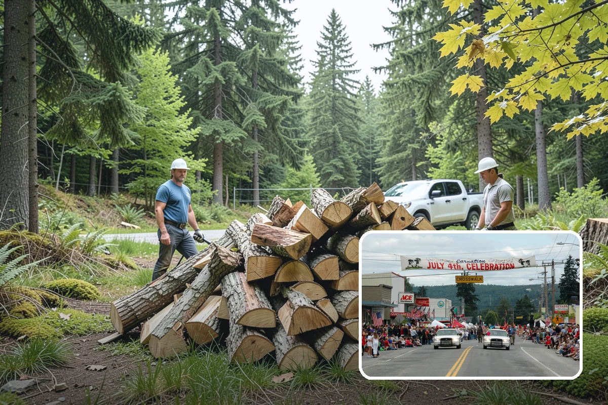 Small Bundle Firewood in Carnation, King County, WA - Lightweight and easy for anyone to carry
