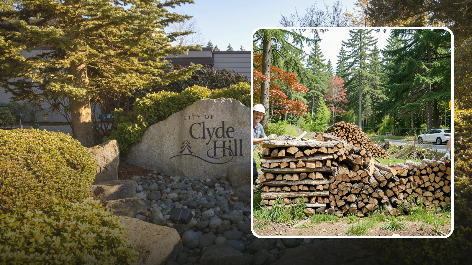Small Bundle Firewood in Clyde Hill, King County, WA - Compact mini-bundles perfect for a quick single-fire burn or a night around the fire pit.