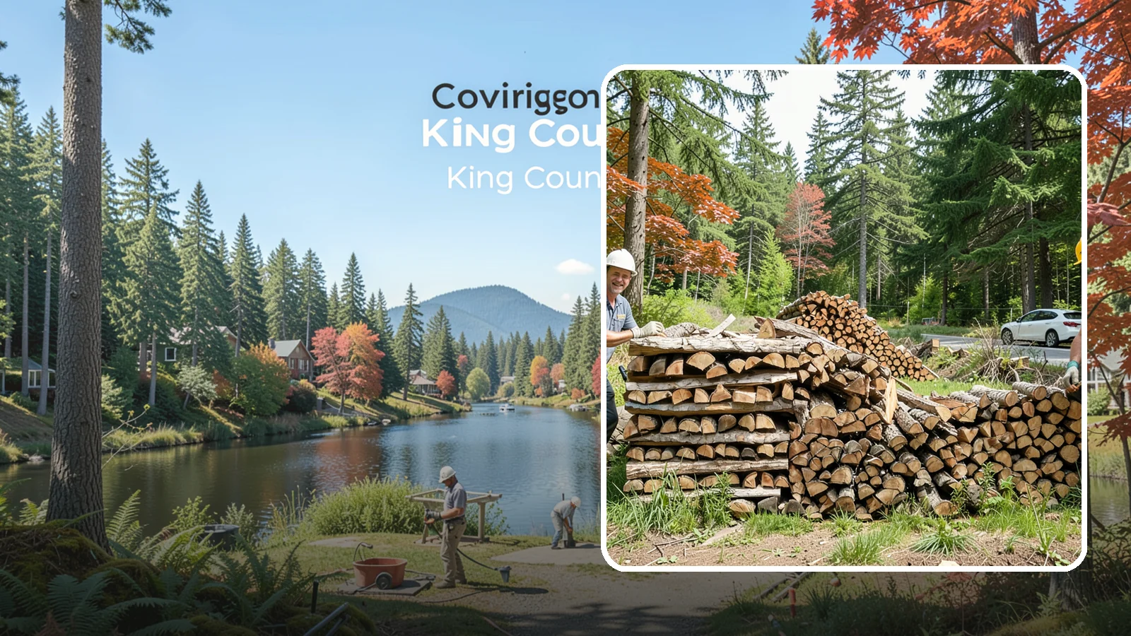 Small Bundle Firewood in Covington, WA - Compact mini-bundles perfect for a quick single-fire burn or a night around the fire pit.