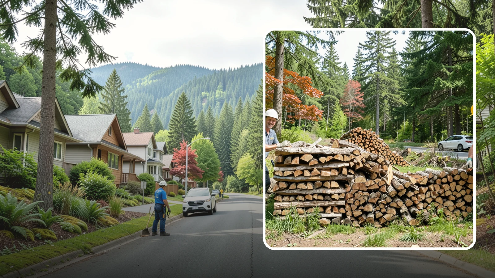 Small Bundle Firewood in Darrington, WA - Compact mini-bundles perfect for a quick single-fire burn or a night around the fire pit.