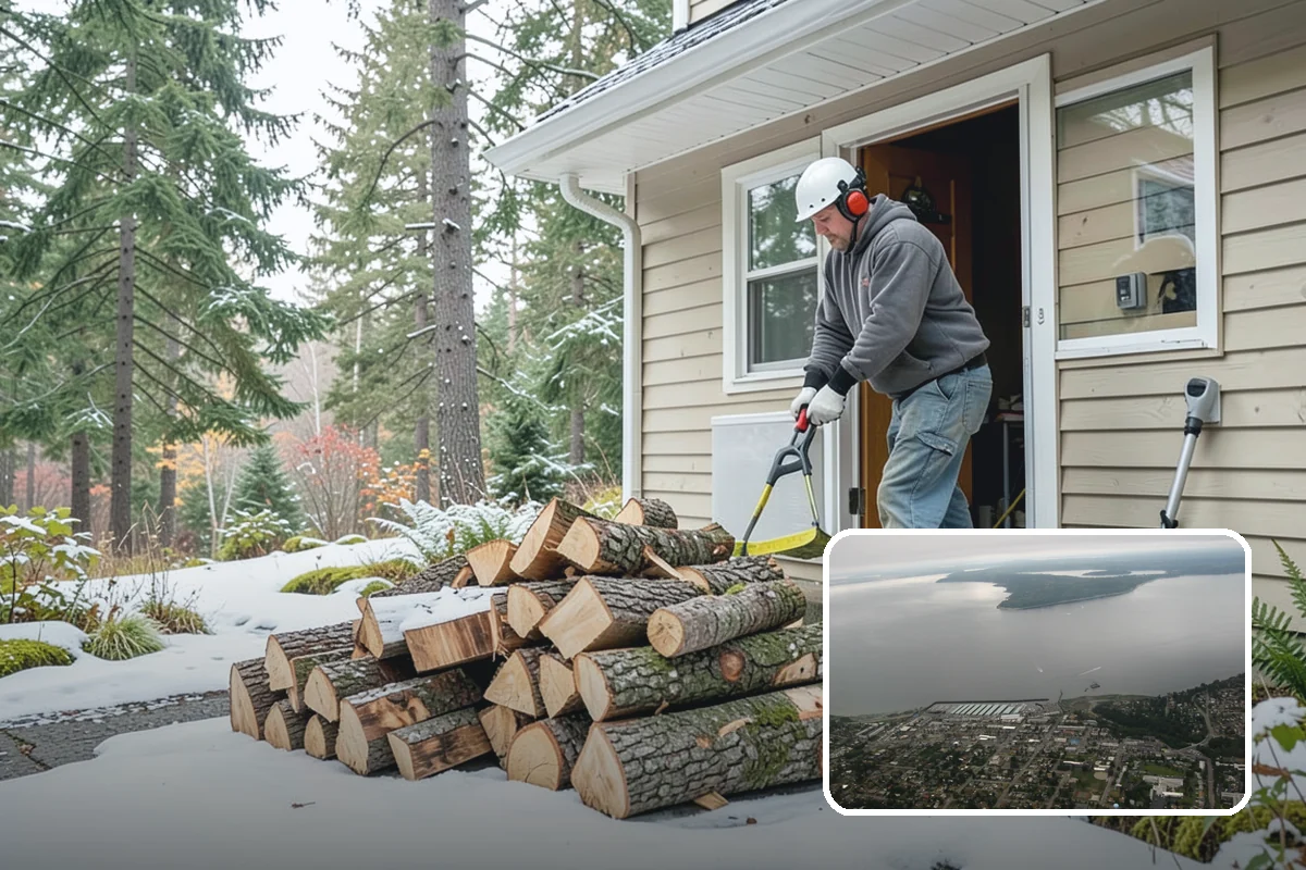 Small Bundle Firewood in Des Moines, King County, WA - Lightweight and easy for anyone to carry
