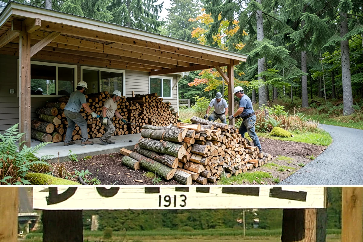 Small Bundle Firewood in Duvall, King County, WA - Demand climbs on cool spring and autumn evenings when a short fire is all you want.