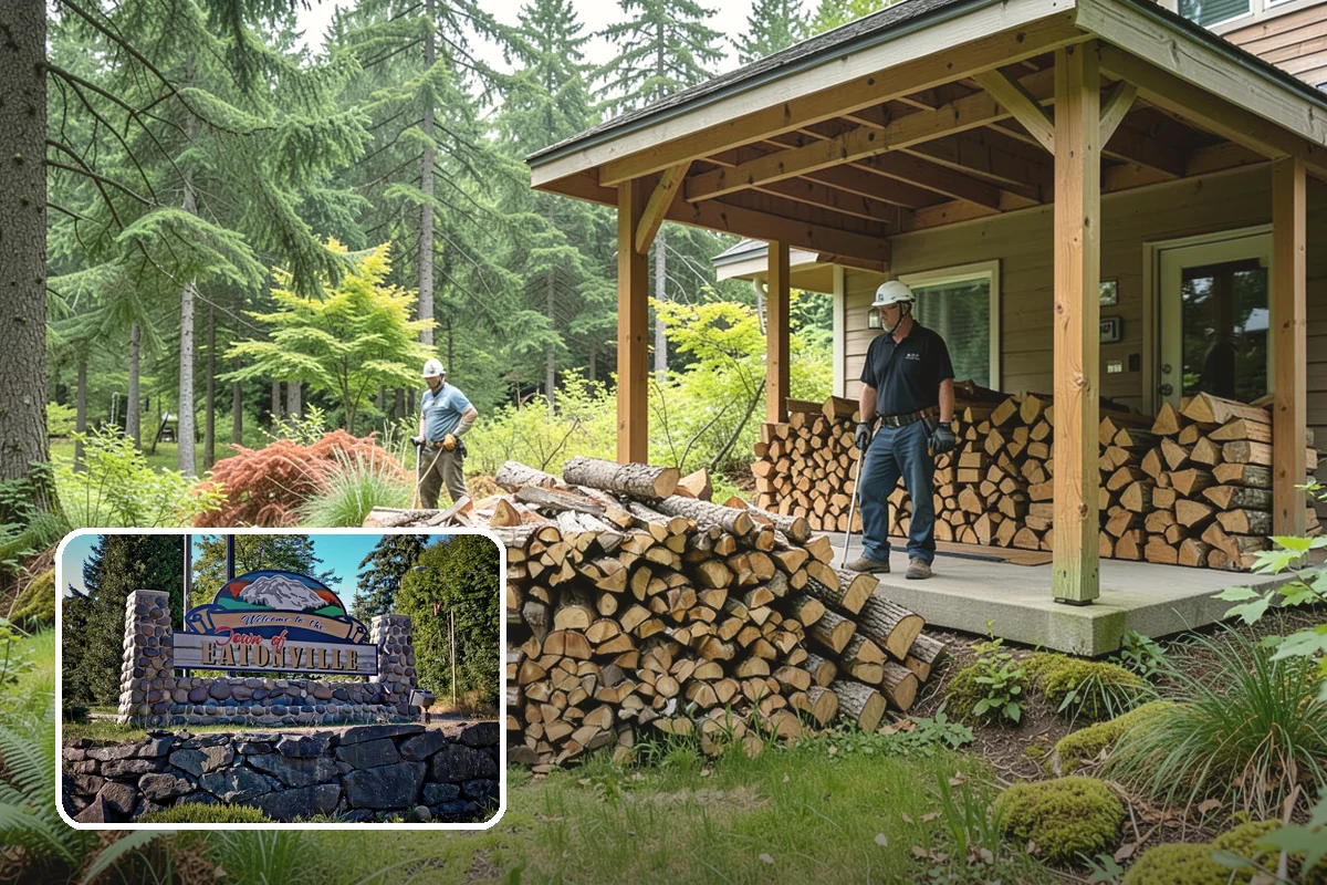 Small Bundle Firewood in Eatonville, WA - Lightweight and easy for anyone to carry