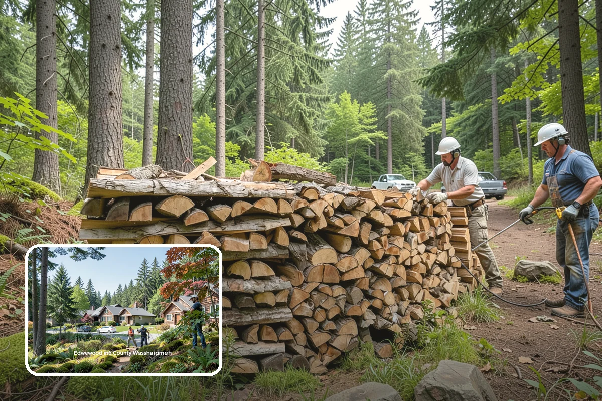 Small Bundle Firewood in Edgewood, Pierce County, WA - Lightweight and easy for anyone to carry