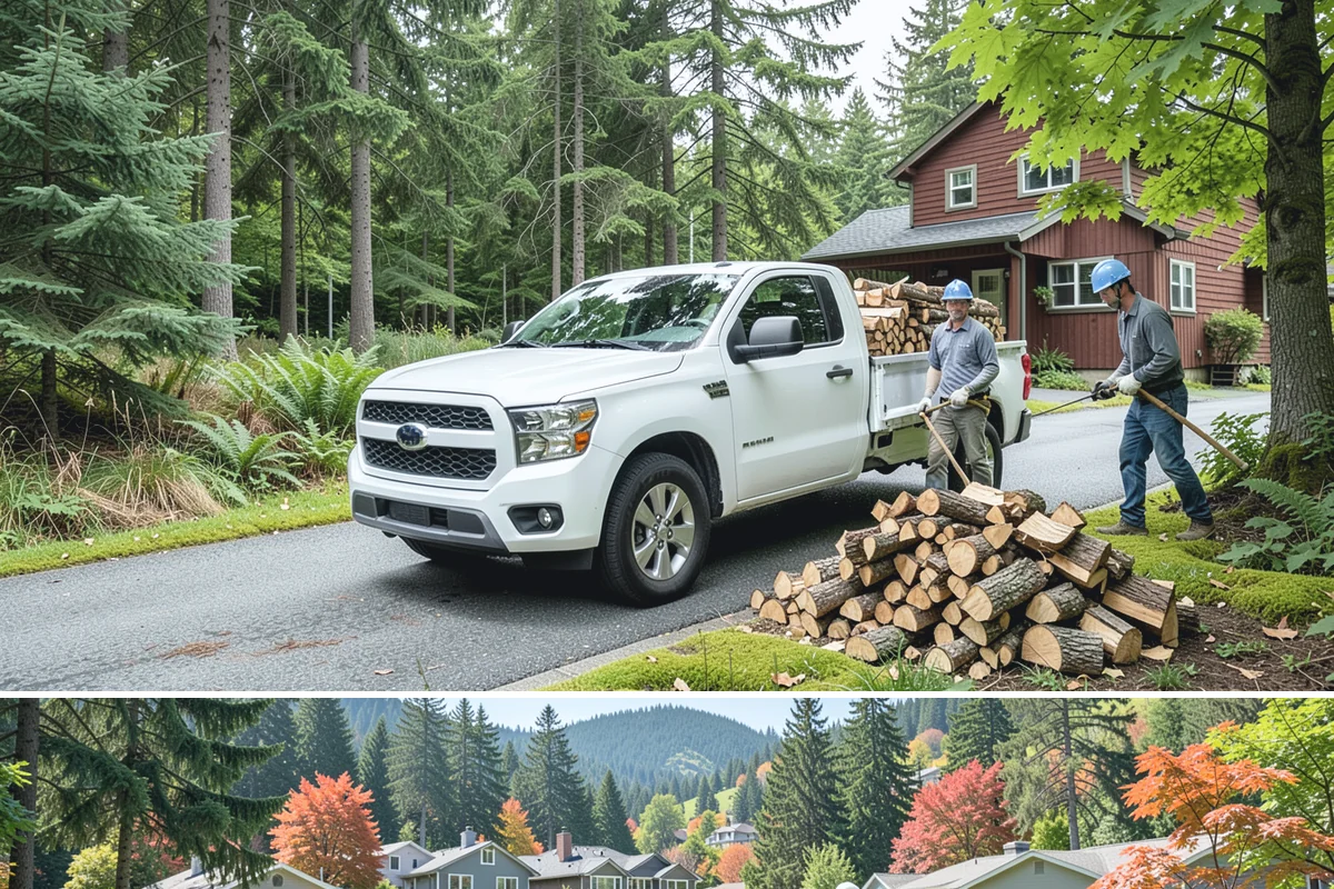 Small Bundle Firewood in Fircrest, Pierce County, WA - Demand climbs on cool spring and autumn evenings when a short fire is all you want.
