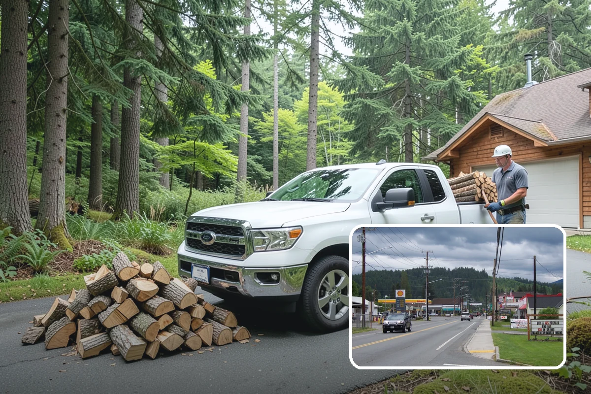Small Bundle Firewood in Granite Falls, Snohomish County, WA - Lightweight and easy for anyone to carry