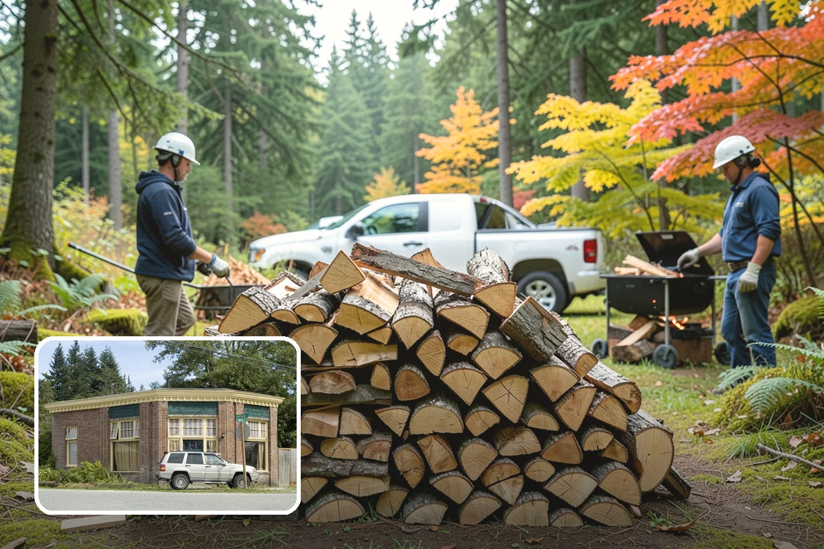 Small Bundle Firewood in Hamilton, Skagit County, WA - Lightweight and easy for anyone to carry