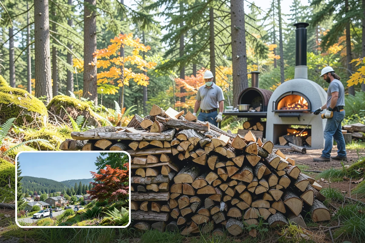 Small Bundle Firewood in Index, Snohomish County, WA - Lightweight and easy for anyone to carry