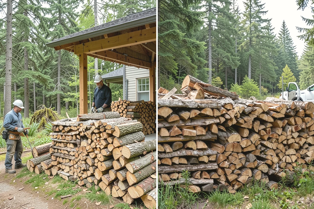 Small Bundle Firewood in La Conner, Skagit County, WA - Pick the number of small bundles you want