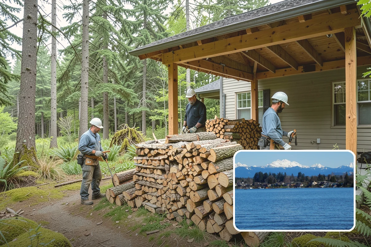 Small Bundle Firewood in Lake Stevens, Snohomish County, WA - Lightweight and easy for anyone to carry