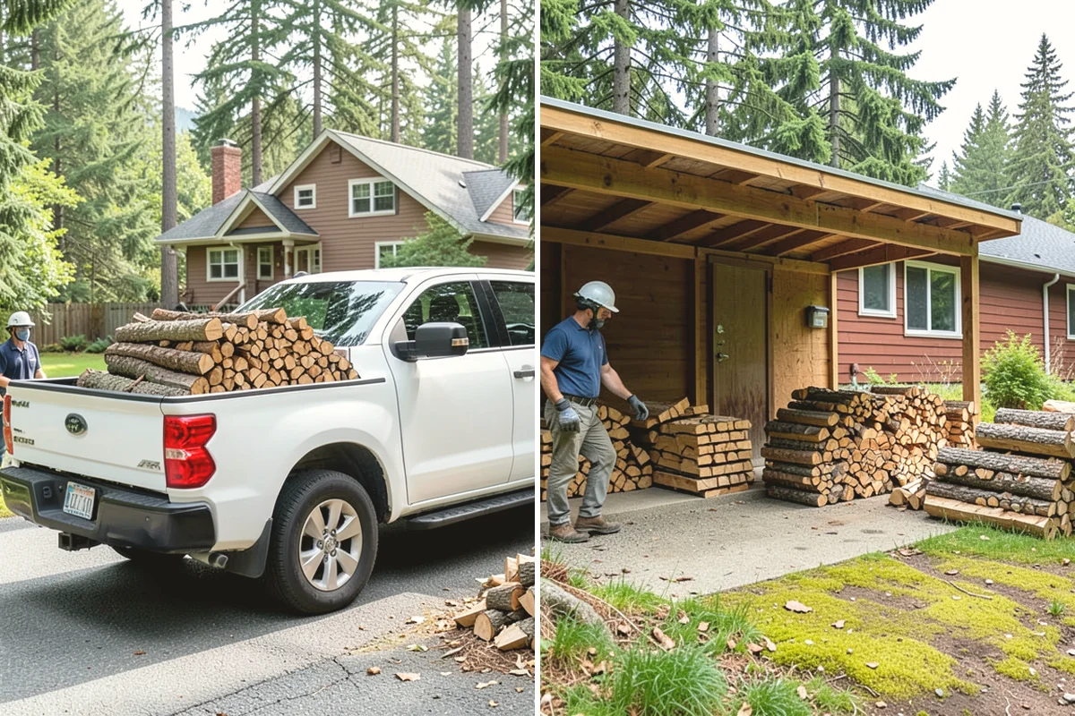 Small Bundle Firewood in Lake Stevens, Snohomish County, WA - Pick the number of small bundles you want
