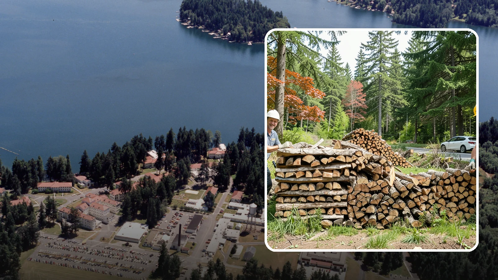 Small Bundle Firewood in Lakewood, Pierce County, WA - Compact mini-bundles perfect for a quick single-fire burn or a night around the fire pit.