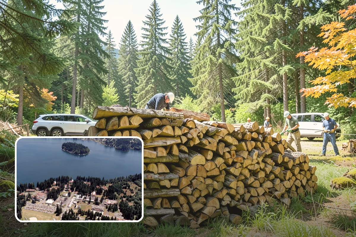 Small Bundle Firewood in Lakewood, Pierce County, WA - Lightweight and easy for anyone to carry