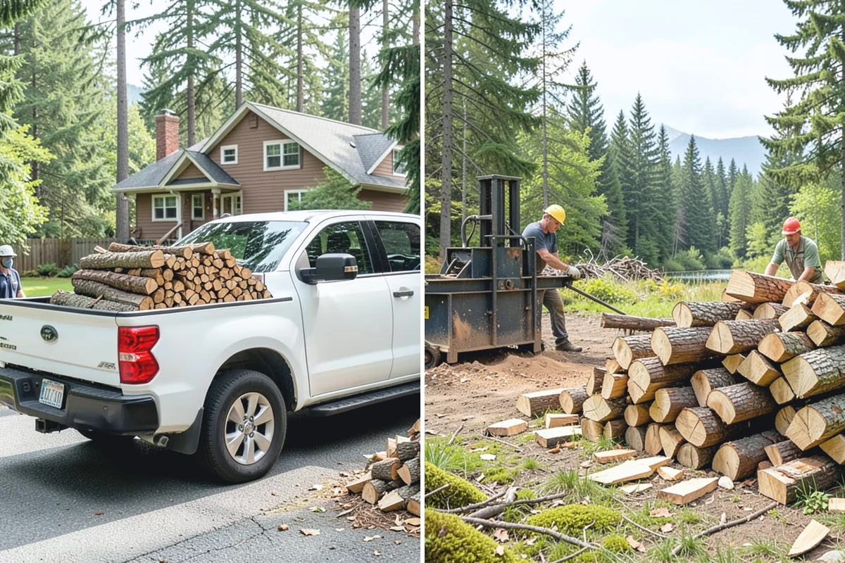 Small Bundle Firewood in Marysville, Snohomish County, WA - Pick the number of small bundles you want