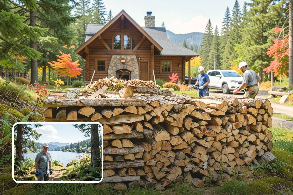 Small Bundle Firewood in Milton, King County, WA - Lightweight and easy for anyone to carry