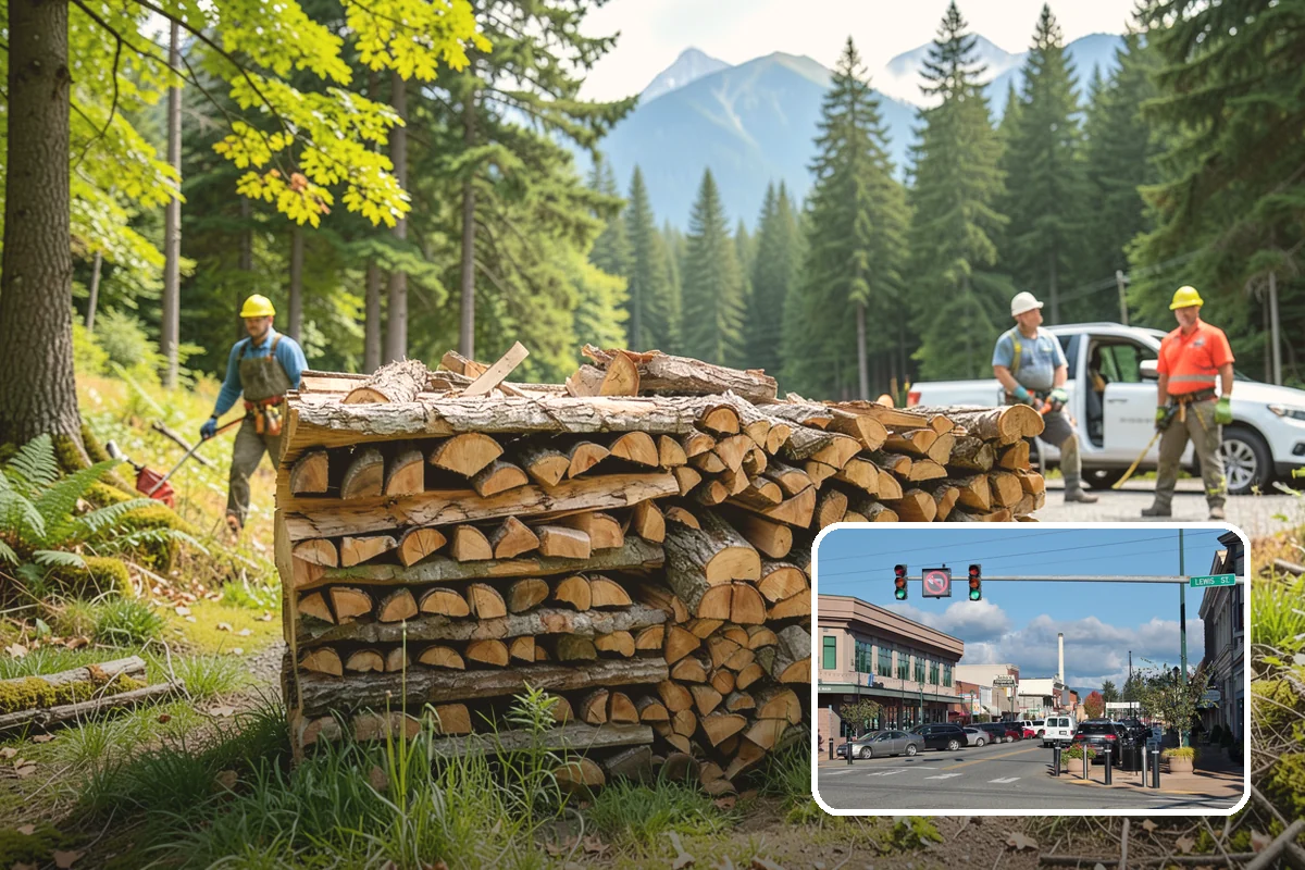 Small Bundle Firewood in Monroe, Snohomish County, WA - Lightweight and easy for anyone to carry