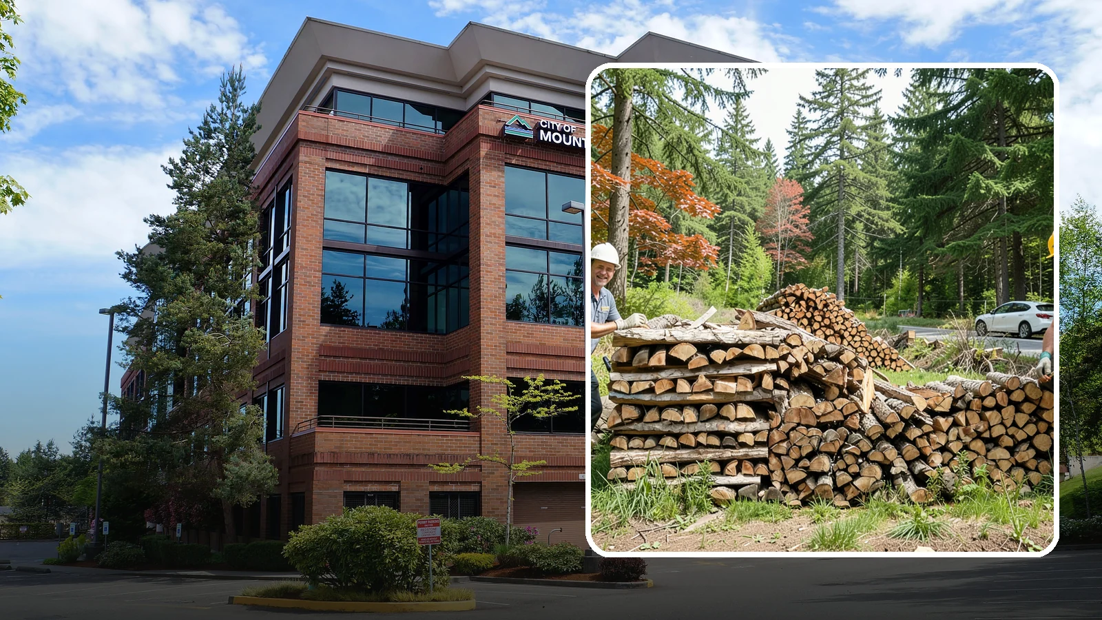Small Bundle Firewood in Mountlake Terrace, Snohomish County, WA - Compact mini-bundles perfect for a quick single-fire burn or a night around the fire pit.