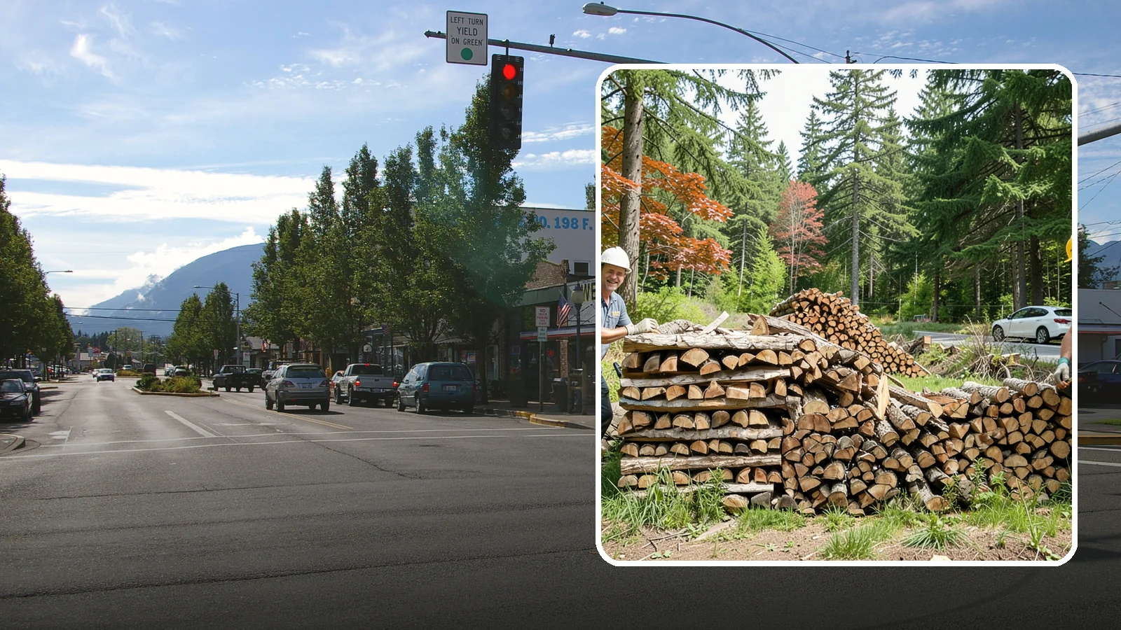 Small Bundle Firewood in North Bend, King County, WA - Compact mini-bundles perfect for a quick single-fire burn or a night around the fire pit.