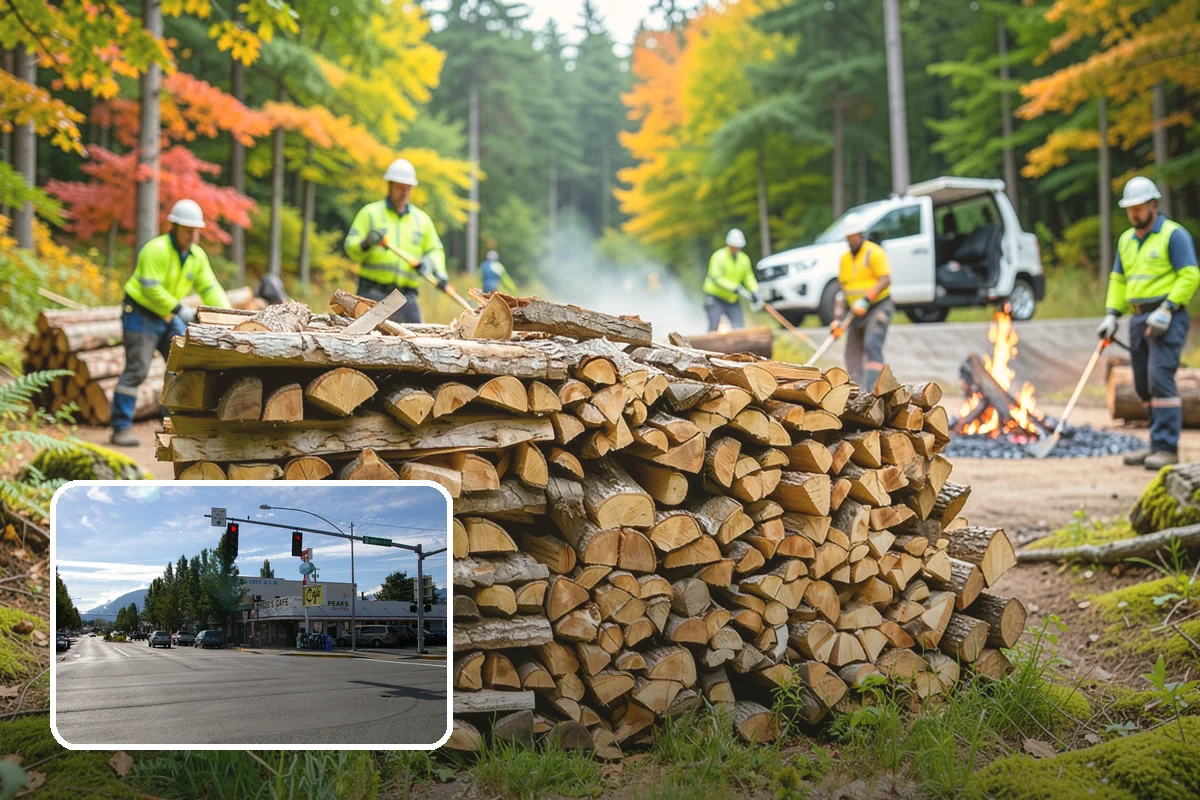 Small Bundle Firewood in North Bend, King County, WA - Lightweight and easy for anyone to carry