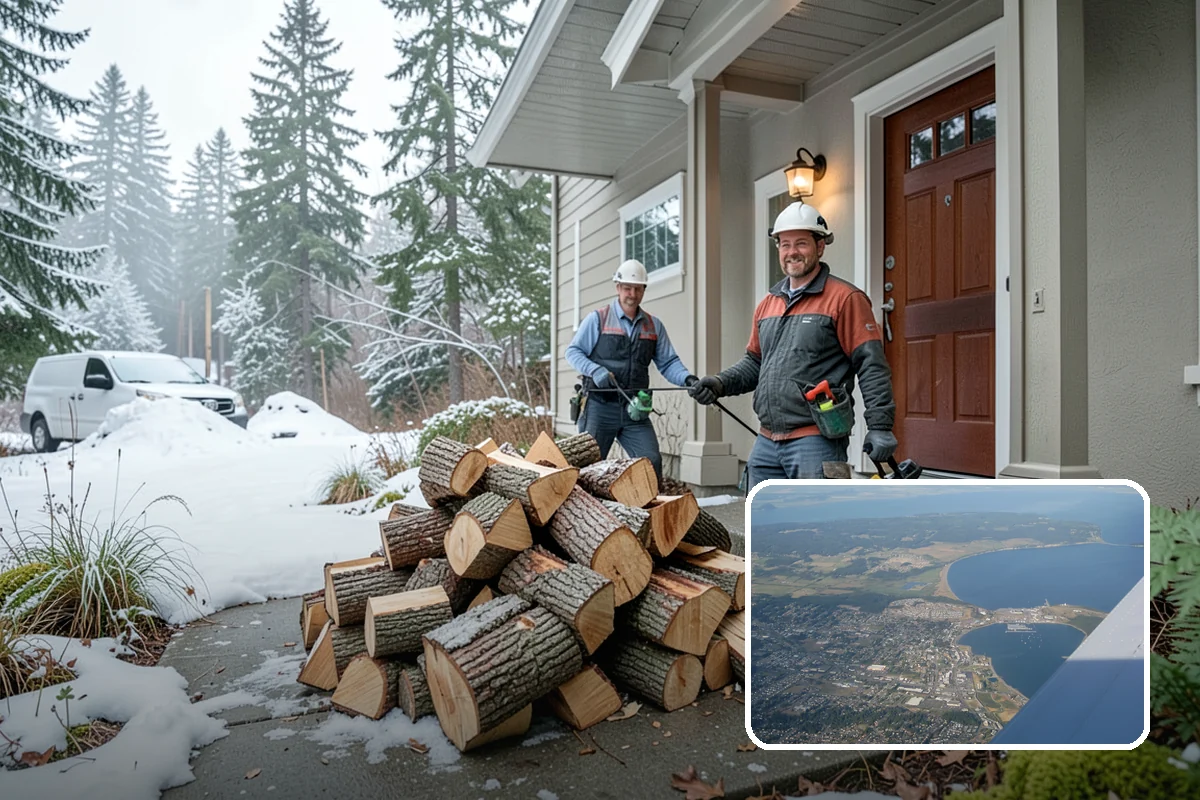 Small Bundle Firewood in Oak Harbor, Island County, WA - Lightweight and easy for anyone to carry